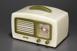 Sonora KM ’Coronet’ Catalin Radio in Alabaster + Green